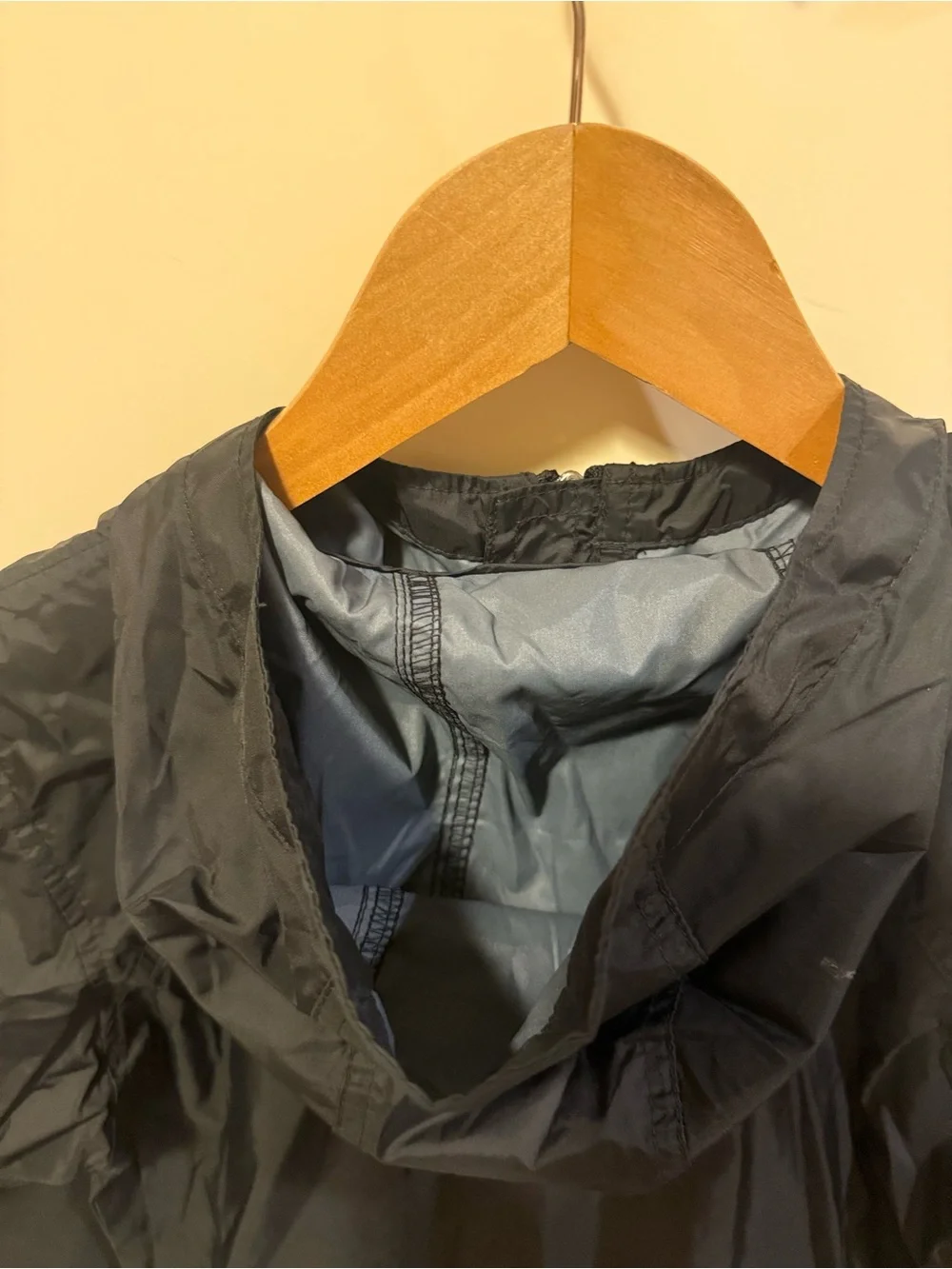 Columbia Kids' Black Hooded Windbreaker Jacket